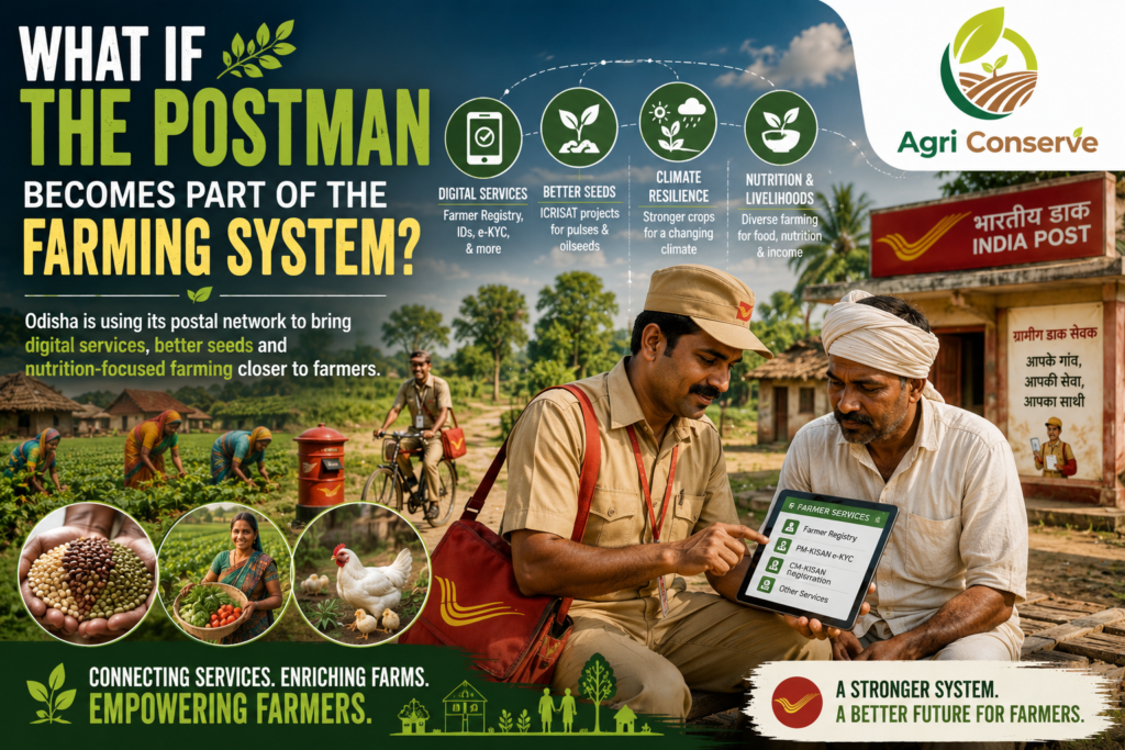 What If the Postman Becomes Part of the Farming System?