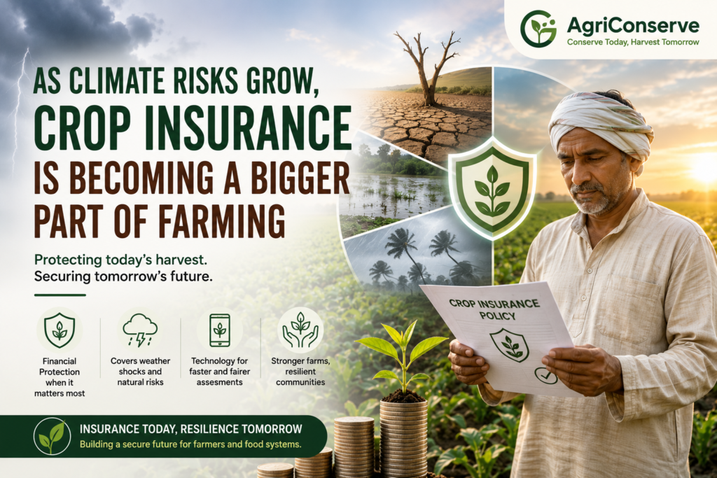 As Climate Risks Grow, Crop Insurance Is Becoming a Bigger Part of Farming