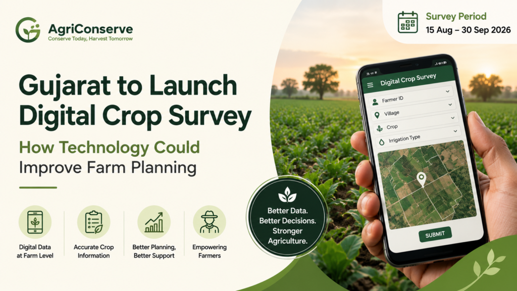 Gujarat to Launch Digital Crop Survey: How Technology Could Improve Farm Planning
