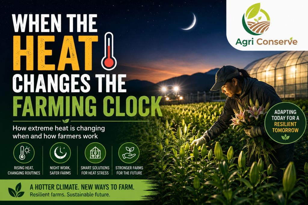 When the Heat Changes the Farming Clock