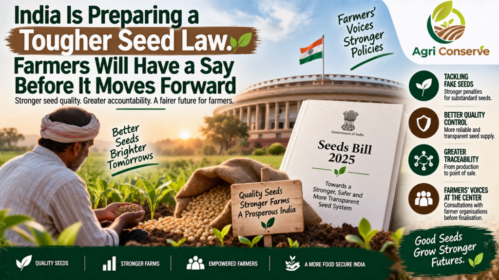 India Is Preparing a Tougher Seed Law. Farmers Will Have a Say Before It Moves Forward