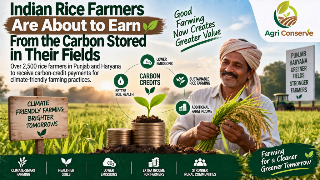 Indian Rice Farmers Are About to Earn From the Carbon Stored in Their Fields