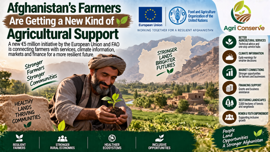Afghanistan’s Farmers Are Getting a New Kind of Agricultural Support