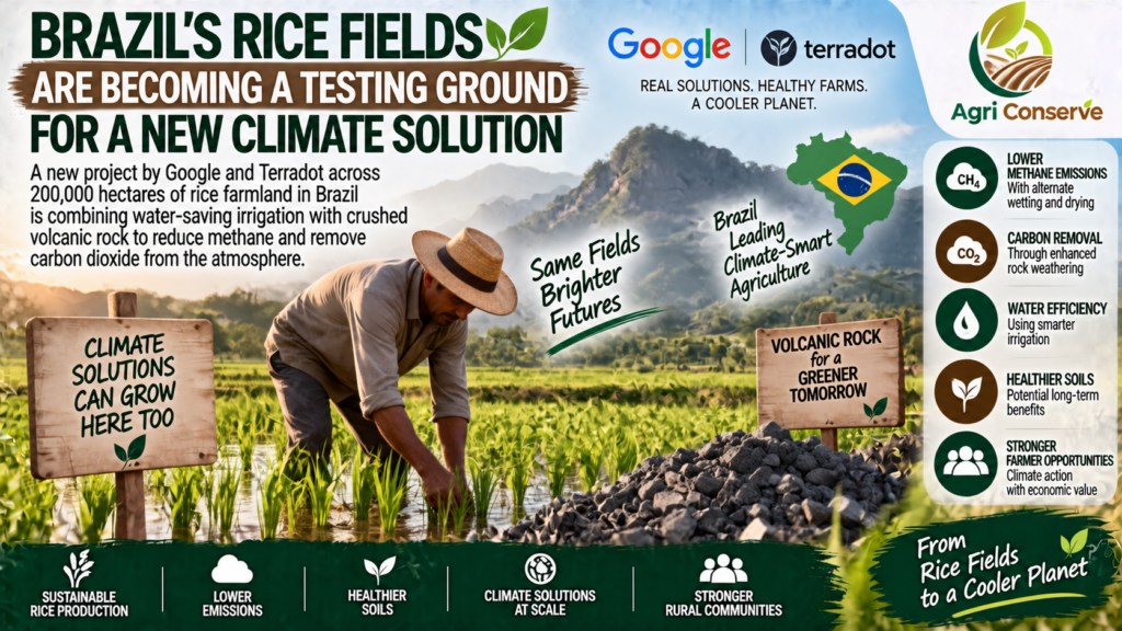 Brazil’s Rice Fields Are Becoming a Testing Ground for a New Climate Solution
