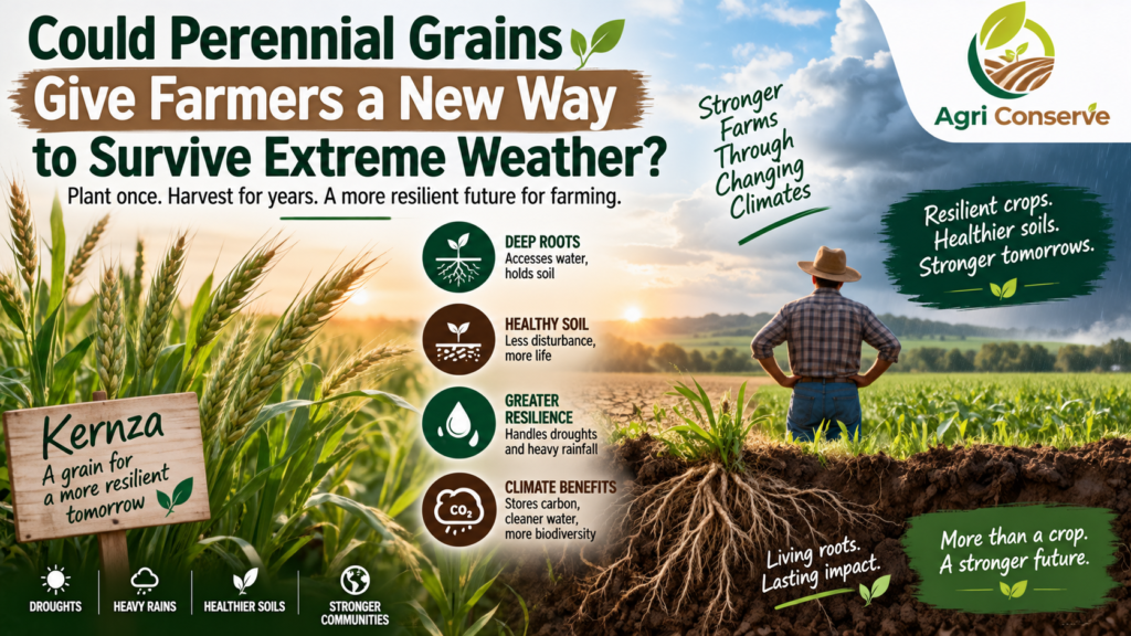 Could Perennial Grains Give Farmers a New Way to Survive Extreme Weather?