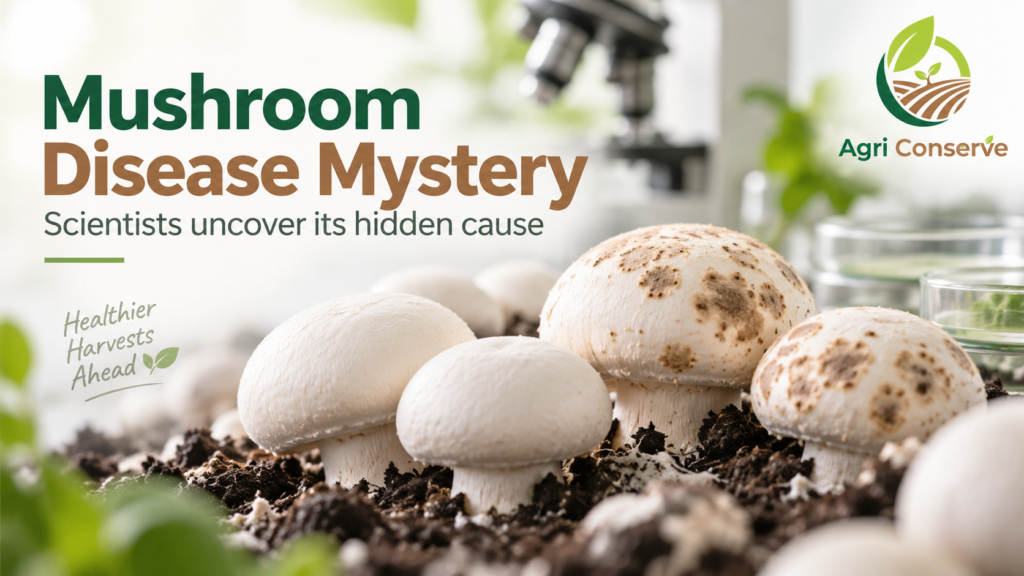A 100-Year-Old Mushroom Disease Has a Secret Scientists Just Uncovered